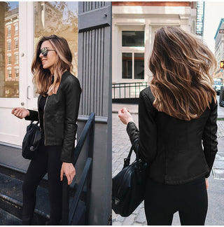 Sophia/ ITALIAN LEATHER JACKET