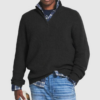 Jean - Men's Zipped Knitted Sweater