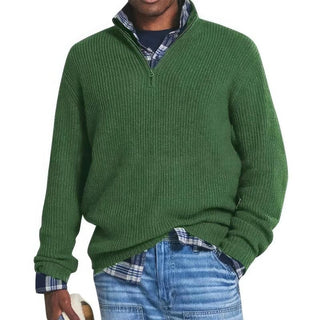 Jean - Men's Zipped Knitted Sweater