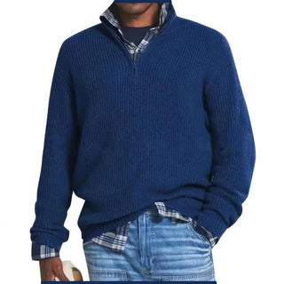 Jean - Men's Zipped Knitted Sweater