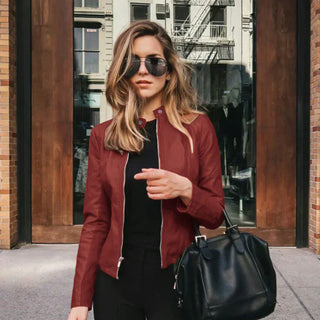 Sophia/ ITALIAN LEATHER JACKET