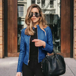 Sophia/ ITALIAN LEATHER JACKET