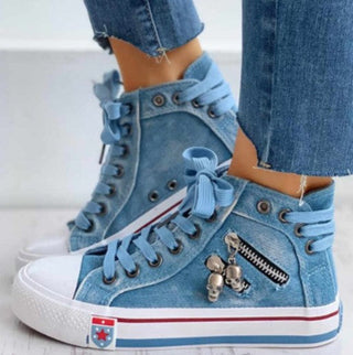 Shirly | Trendy Denim Style Shoes for Women